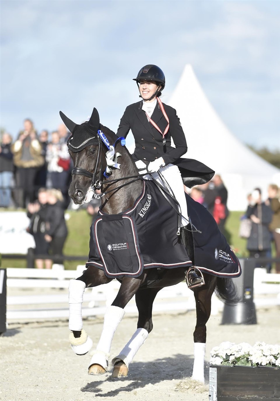 Carina Cassøe Krüth sølvmedalje tager til DM Dressur 2020